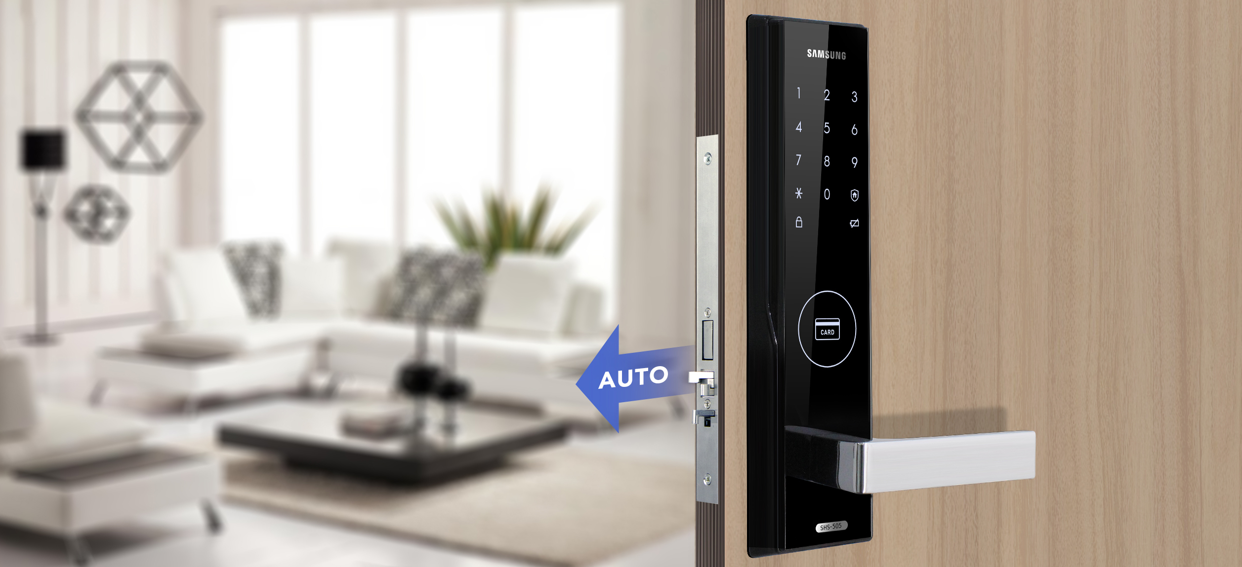Keypad Door Lock Samsung Smart Door Lock At Cenmetrix
